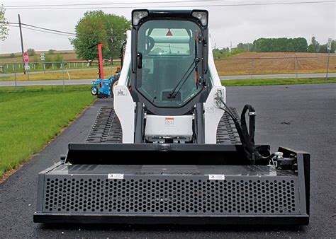 john deere skid steer with a power rake|skid steer power rake for sale.